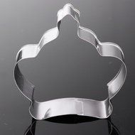 Princess Crown Cookie Cutter Cake Baking Tool Mold Stainless Steel shopping N3