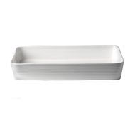 Gordon Ramsay by Royal Doulton White Porcelain 4-Quart Rectangular Roaster