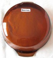 Anchor Hocking Fire King Amber 2 Qt Casserole - No Lid - #438 N4