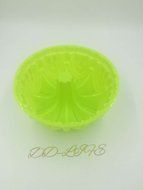 Large Lily Swirl Bundt Cake Pan Bread Chocolate Bakeware Silicone Mold N9