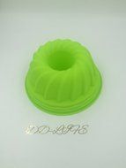 Large Lily Swirl Bundt Cake Pan Bread Chocolate Bakeware Silicone Mold N10