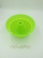 Large Lily Swirl Bundt Cake Pan Bread Chocolate Bakeware Silicone Mold N13