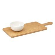 Lenox Entertain 365 Sculpture Rectangular Baker with Lid, White N7