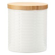 Lenox Entertain 365 Sculpture Rectangular Baker with Lid, White N8