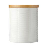 Lenox Entertain 365 Sculpture Rectangular Baker with Lid, White N9
