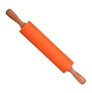 Jypc 4PCS Silicone Non-stick Rolling Pin with Wood Handle N10