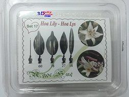 3D Jelly Cake Tools specially -Type 17 - LiLy - 5 pcs/set N2