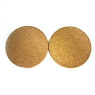Plain Cork Coasters Drink Wine Mats Cork Kitchen Dining Mats Brown Color