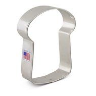 Ann Clark Slice of Bread Cookie Cutter - 4 Inches - Tin Plated Steel