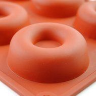 iClover Beautiful Food Grade food Grade Silicone Bakeware Baking Pan Cake Mold With 8 Cavity Silicone Donut Baking... N5