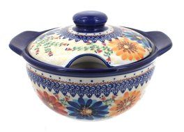 Polish Pottery Autumn Burst Soup Tureen