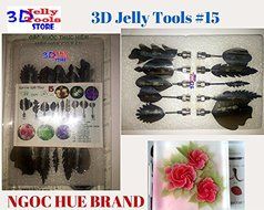 3d Gelatin Art Tools - Type 15 - 3d Jelly Cake Tools - 10 Pcs/set