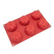 Generic Sunflower Silicone Cake Mold Pan 6 Cavity