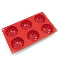 Generic Sunflower Silicone Cake Mold Pan 6 Cavity N2