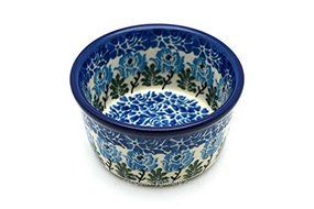 Polish Pottery Ramekin - Antique Rose