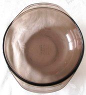 Pyrex by Corning Amber Casserole with Lid F-8 (2 Qt) N3