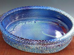 Baking/Casserole Dish, Wheel Thrown, Handmade N10