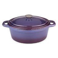 BergHoff Neo Cast Iron Covered Casserole Dish in Purple