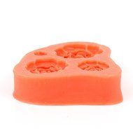 DUFUSTORE 1pc Silicon Rose Pattern Fondant Cake Sugarcraft Decorating Mold Tools N4