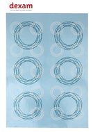 Dexam Baking Mat Sheet, Spiro Sprials Design- Non-Stick Silicone