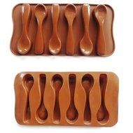 Silicone Baking Mould Spoon Design Chocolate Cake Biscuit Candy Jelly Mold Decor