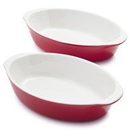 Sur La Table Red Oven-to-Table Au Gratins D304 WIN , Set of 2