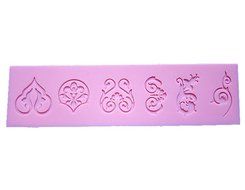 Longzand Molds HY1-166 DIY Cake Decorating Mold with Silicone Lace Mold Mat, Fondant Mold and Silicone Sugar Craft...