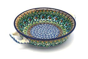 Polish Pottery Baker - Round with Handles - Small - Unikat Signature - U151
