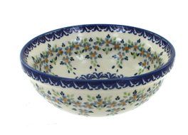 Polish Pottery Summer Vine Dessert Bowl