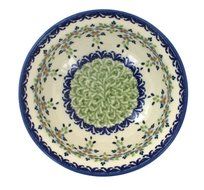 Polish Pottery Summer Vine Dessert Bowl N2