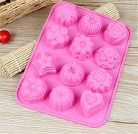 HSE Flower Silicone Cake Mold Baking Tools Decorations for Cakes Fondant