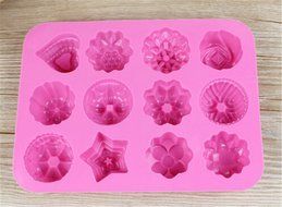 HSE Flower Silicone Cake Mold Baking Tools Decorations for Cakes Fondant N2