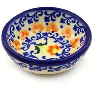 Ceramika Bona H1700G Polish Pottery Ceramic Bowl Hand Painted, 3-Inch