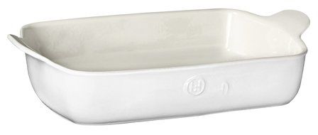 Emile Henry Made In France HR Modern Classics Large Rectangular Baker, 13 x 9", Blue N4