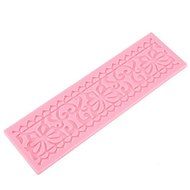 &quot;Rose Silicone Lace Mold Chocolate Fandant Cake Decorating Mould&quot; shopping N5