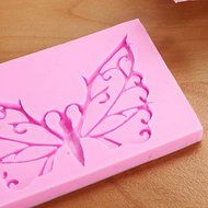 3D Butterfly Silicone Lace Mold Fondant Cake Decorating Mould N5