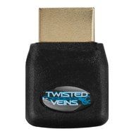 Twisted Veins ACHRALA3 4 Pack HDMI Right Angle Connectors/Adapters , Two (2) 90 degree connectors / Two (2) 270... N2