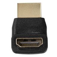 Twisted Veins ACHRALA3 4 Pack HDMI Right Angle Connectors/Adapters , Two (2) 90 degree connectors / Two (2) 270... N4