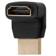 Twisted Veins ACHRALA3 4 Pack HDMI Right Angle Connectors/Adapters , Two (2) 90 degree connectors / Two (2) 270... N5