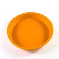 AYAMAYA New 9&quot; Round Silicone Baking Mold Brownie Cake Bakeware Decorating Dessert Pan