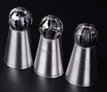 Russian Icing Piping Tips 39 Pcs/set, Kootips 19pcs Ball Tips Russian Icing Piping Nozzles Tips + 20 Disposable... N4