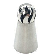 Russian Icing Piping Tips 39 Pcs/set, Kootips 19pcs Ball Tips Russian Icing Piping Nozzles Tips + 20 Disposable... N5