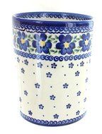Polish Pottery Spring Blossom Utensil Jar