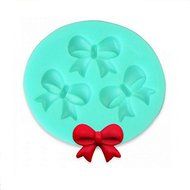 Shopline Bow Silicone Fondant Mould Cake Decorating Chocolate Baking Mold N2
