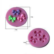 Shopline Bow Silicone Fondant Mould Cake Decorating Chocolate Baking Mold N3