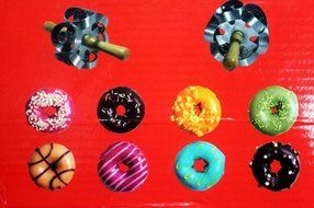 DIY Cutting Yeast Donuts Cake Mold Baking Tools N7
