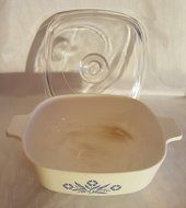 Vintage Corning Ware Cornflower Blue 1 QT Casserole Dish (P-1-B) with Lid N2