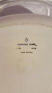 Vintage Corning Ware Cornflower Blue 1 QT Casserole Dish (P-1-B) with Lid N5