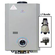 Flojet 2.0 GPM 50 PSI Portable Water Pump and Flojet Strainer Bundle