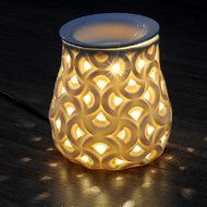 SanSiDo Essential Oil Diffuser Creative Ceramic Fragrance Lamp Humidifier Portable Air Diffuser Night Light Aroma...